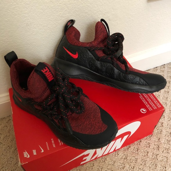 🚫✂️🍀New🍀 NIKE blk/red City Loop F ~ sz 7 - Picture 3 of 8